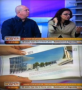 „PRISHTINA DYNAMIC CITY” im Kosov TV